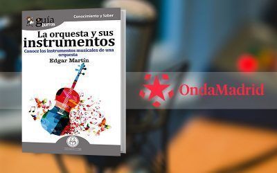 El “GuíaBurros: La orquesta y sus instrumentos” y su autor, Edgar Martín, en “Buenos días Madrid Fin de Semana”, en OndaMadrid
